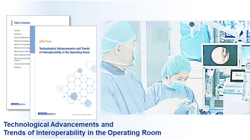 【White Paper】Technological Advancements and Trends of Interoperability in the Operating Room